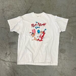 1991 Ren & Stimpy Show Nickelodeon Promo Tee